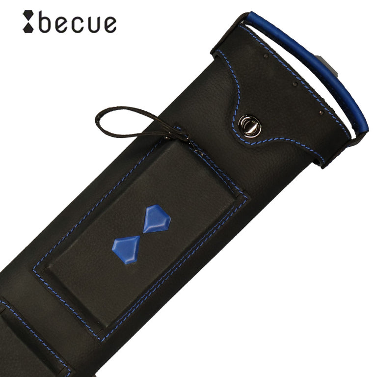 Becue 3x6 Hard Leather Case - Blue