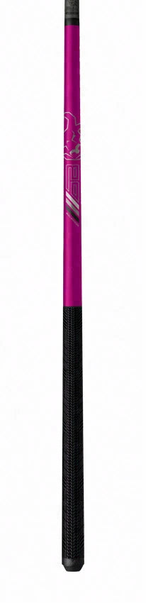 Bull Carbon Pink Perfection Bull Breaker Break Cue with Multi-Zone Sport Grip Wrap