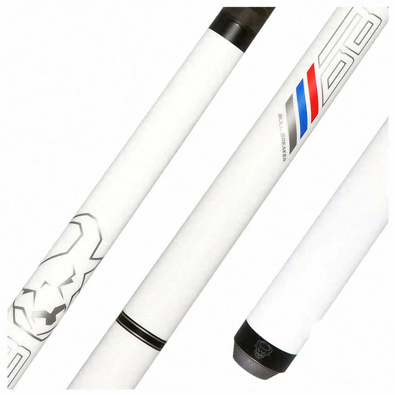 Bull Carbon Bull Breaker Pearl White No Wrap Break Cue