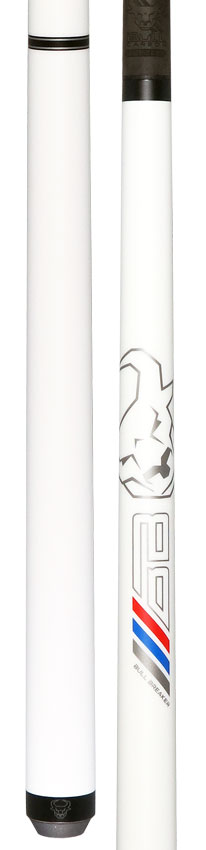 Bull Carbon Bull Breaker Pearl White No Wrap Break Cue