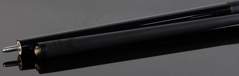 Bull Carbon Black with Iridescent Teal Inlays No Wrap Play Cue