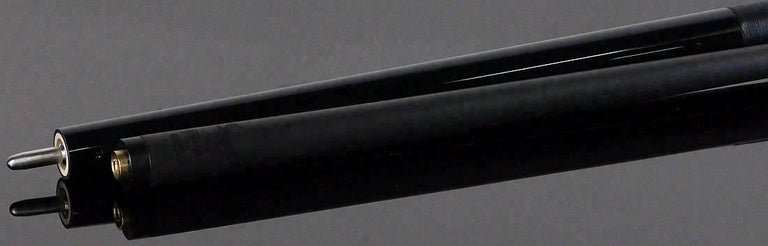 Bull Carbon Black with Iridescent Teal Inlays No Wrap Play Cue