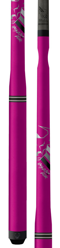 Bull Carbon Pink Perfection Insane Air No Wrap Jump Cue