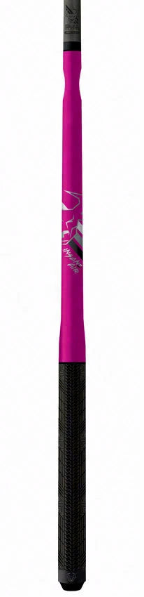 Bull Carbon Pink Perfection Insane Air Jump Cue with Multi-Zone Sport Grip Wrap