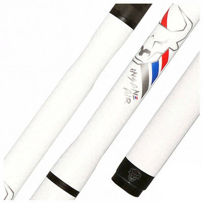 Bull Carbon Pearl White Insane Air No Wrap Jump Cue
