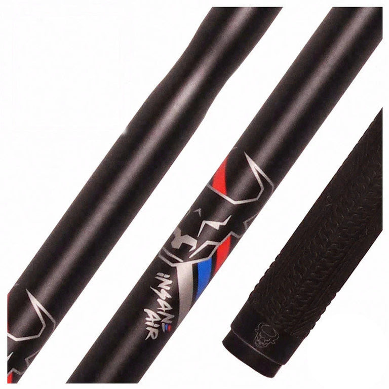 Bull Carbon Insane Air Jump Cue with Multi-Zone Sport Grip Wrap