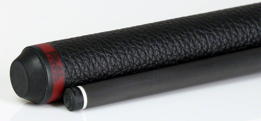 Bull Carbon Red Split Point Pool Cue with Bull Carbon Shaft