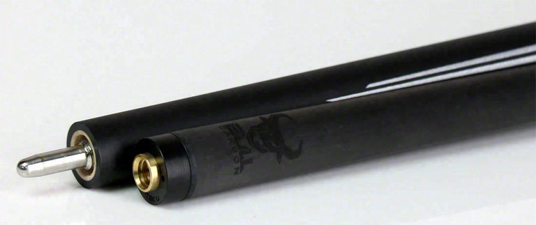 Bull Carbon Silver Split Point Pool Cue with Bull Carbon Shaft - BCSP2