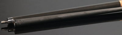 Becue WAS Laminated Wood Carbon Play Cue with 12.3mm Engage Shaft