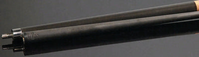 Becue WAS Laminated Wood Carbon Play Cue with 12.3mm Engage Shaft