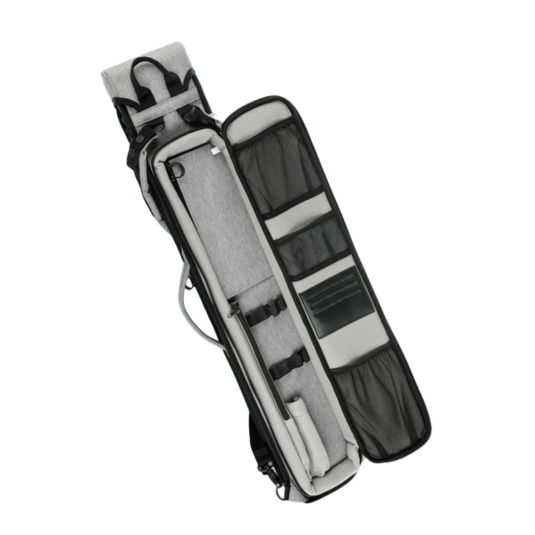 LEGEND RoomX 3x5 Hard Pool Cue Case - Cloud Silver