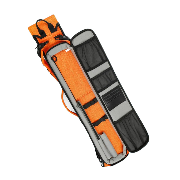 LEGEND RoomX 3x5 Hard Pool Cue Case - Sunset Orange