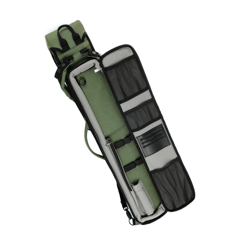LEGEND RoomX 3x5 Hard Pool Cue Case - Sage Green