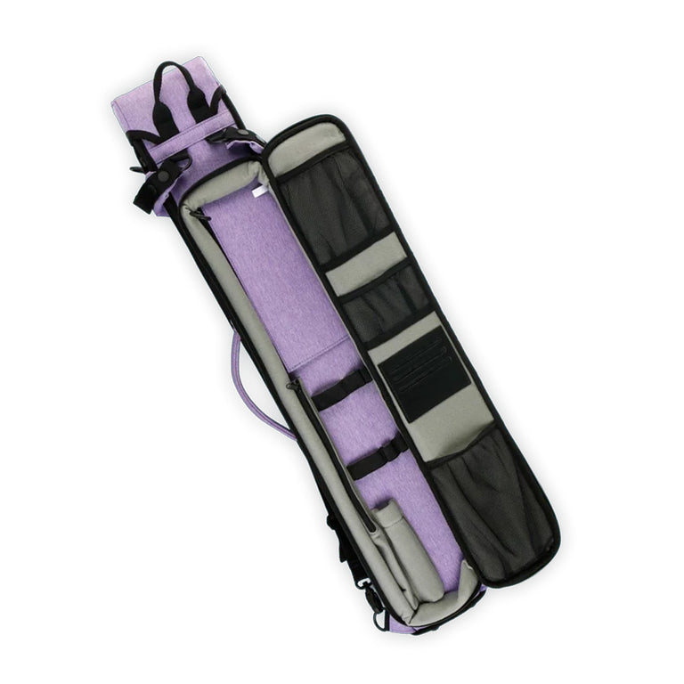 LEGEND RoomX 3x5 Hard Pool Cue Case - Lavender Purple