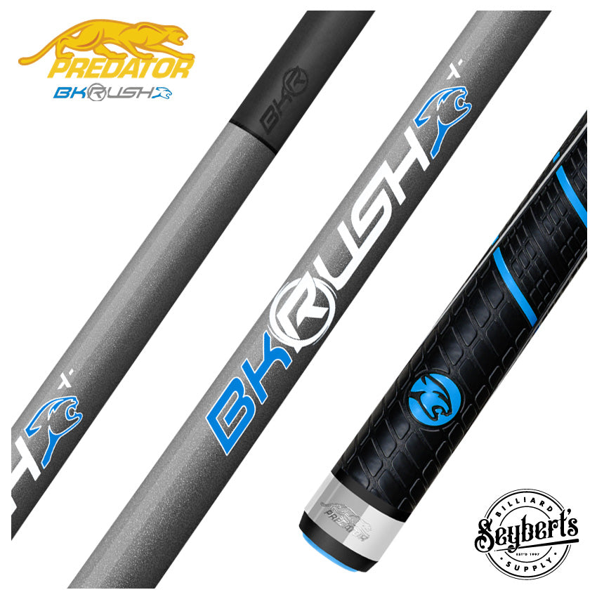 Predator BK Rush Tempest Grey Jump/Break Cue Sport Wrap