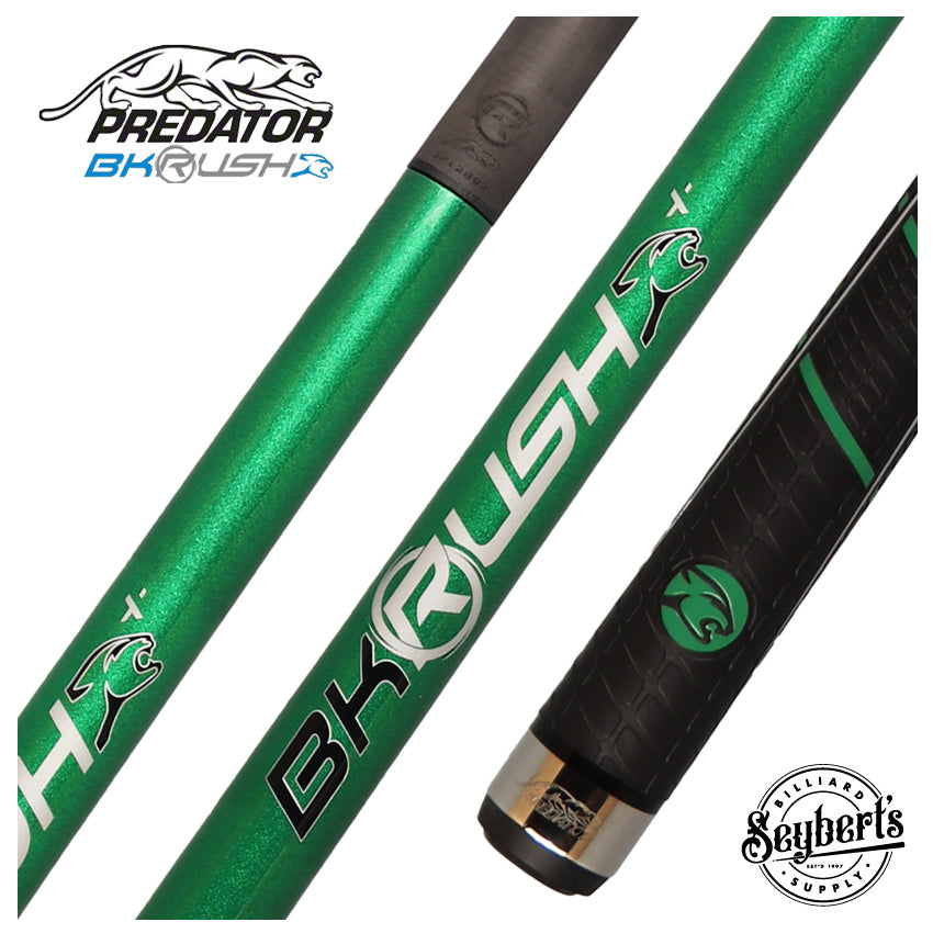 Predator BK Rush Nova Green Break/Jump Cue Sport Wrap - Seybert's