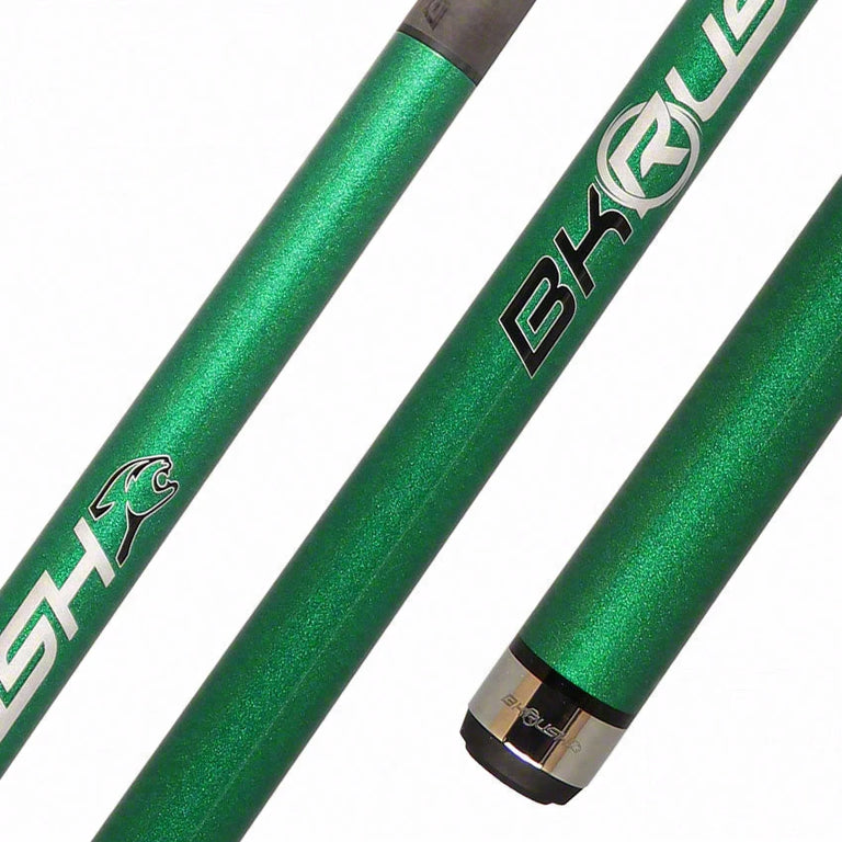 Predator BK Rush Nova Green Break Cue - No Wrap - BKRUSHGRNNW