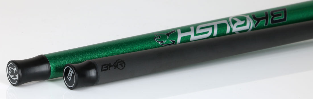 Predator BK Rush Nova Green Break Cue - No Wrap - BKRUSHGRNNW