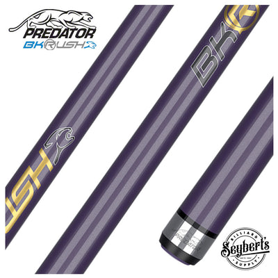 Predator BK Rush Royal Purple Break Cue - No Wrap