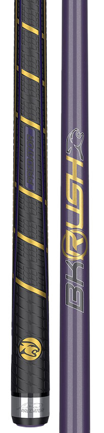 Predator BK Rush Royal Purple Break Cue - Sport Wrap