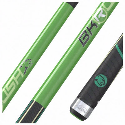 Predator BK Rush Neon Green Break Cue - Sport Wrap