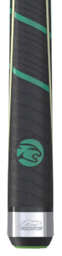 Predator BK Rush Neon Green Break Cue - Sport Wrap