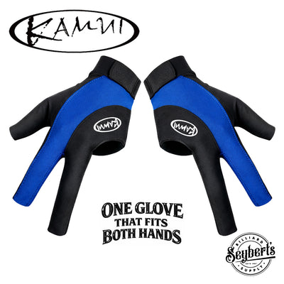 Kamui Blue Symmetry Billiard Glove - Universal Hand