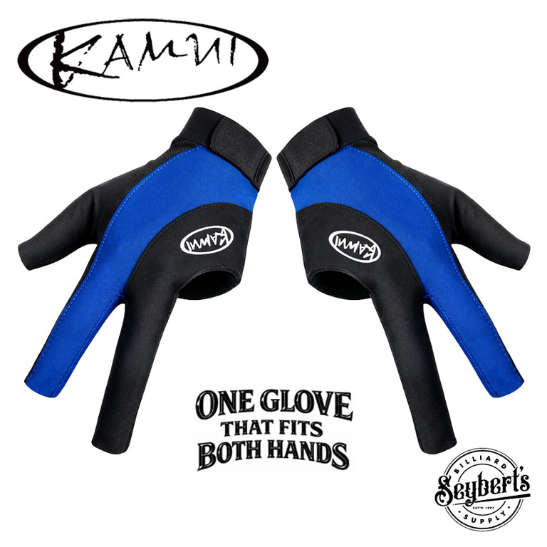 Kamui Blue Symmetry Billiard Glove - Universal Hand