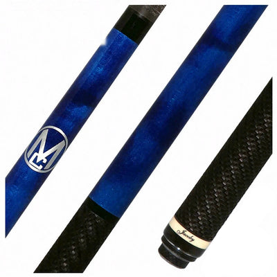 Jacoby Custom Blue Monster Crush Break Cue with Sport Grip