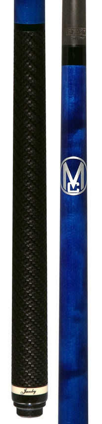 Jacoby Custom Blue Monster Crush Break Cue with Sport Grip