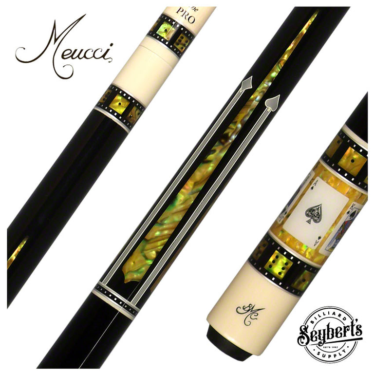 Meucci Casino 8 Cue | Bob Meucci Custom Cues - Seybert's Billiards Supply