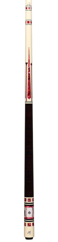 Meucci BMC Casino 9 White/Pink Pool Cue with Pro Shaft - BMC9PRO