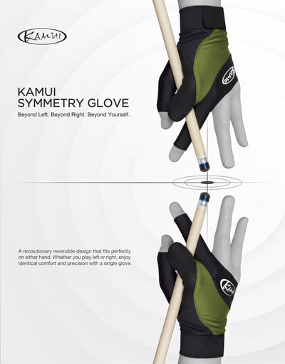 Kamui Green Symmetry Billiard Glove - Universal Hand