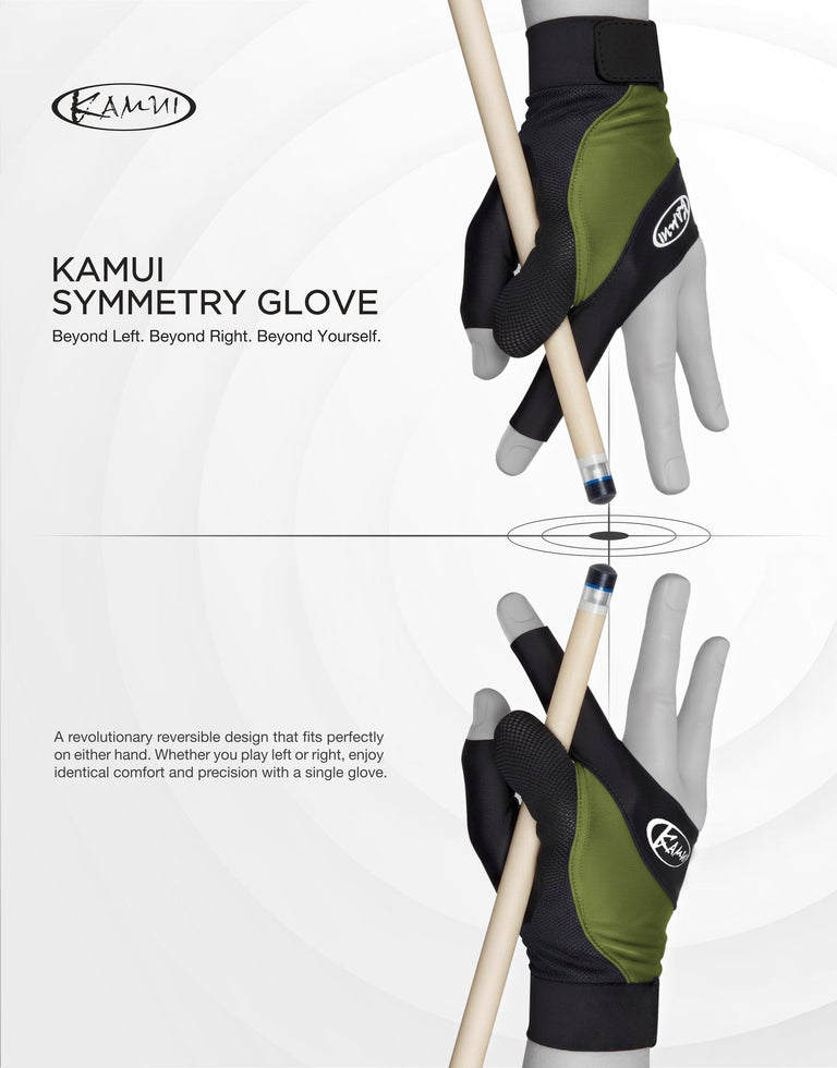 Kamui Green Symmetry Billiard Glove - Universal Hand