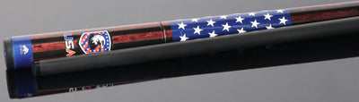 Rhino Voyager Series USA Flag Carbon Jump Cue