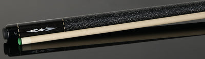 Pechauer JP T Series Carbon-Stained Maple Pool Cue with Linen Wrap