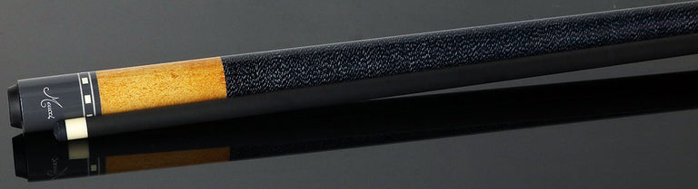 Meucci Summer Series 15 Antique Stained and Gray Pool Cue with Carbon Shaft