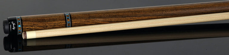 Jacoby HBV2 Series Birdseye Maple Points with Bocote Points No Wrap Pool Cue