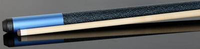 K2 Matte Metallic Blue Pool Cue with 12.50mm K2 LD Shaft