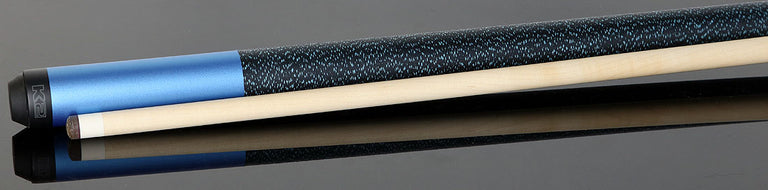 K2 Matte Metallic Blue Pool Cue with 12.50mm K2 LD Shaft