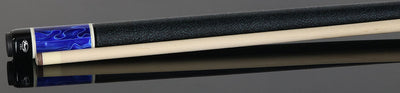 Viking Twilight Series Khaki-Stained Birdseye Maple with Cerulean Tide Premium Pearl Points Play Cue