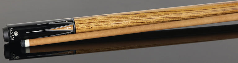 Lucasi Professional OD Series Zebrawood 10 Thread Play Cue