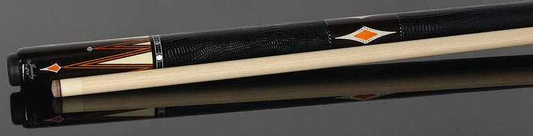 Jacoby Custom Orange Raven Pool Cue - 0917-52LWOR