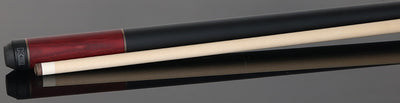 K2 Red-Stained Ash No Wrap Pool Cue with 12.50mm K2 LD Shaft