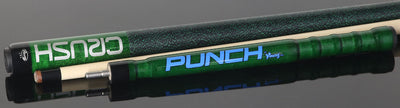 Viking Crush Emerald-Stained Break Cue with Emerald-Stained Punch Butt and 1 VCrush Shaft - CRUSHPUNCHC-DIS