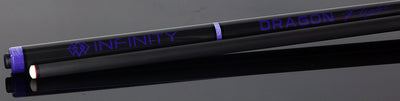 Infinity Dragon Flight Carbon Fiber Long Jump Cue - Purple