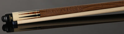 McDermott 50th Anniversary Series Birdseye Maple with Snakewood and Ebony Points Cue with G-Core Shaft and Commemorative 1x1 Case