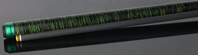 Predator SP2 Nova Limited Cue with Black/Green Impression Stacked Wrap Uni-Loc - SP2GRN1SLWIMPBKGRN