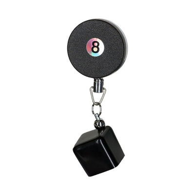 Poolgods 8 Ball Retractable Square Chalk Holder