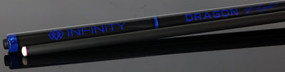 Infinity Dragon Flight Carbon Fiber Long Jump Cue - Blue